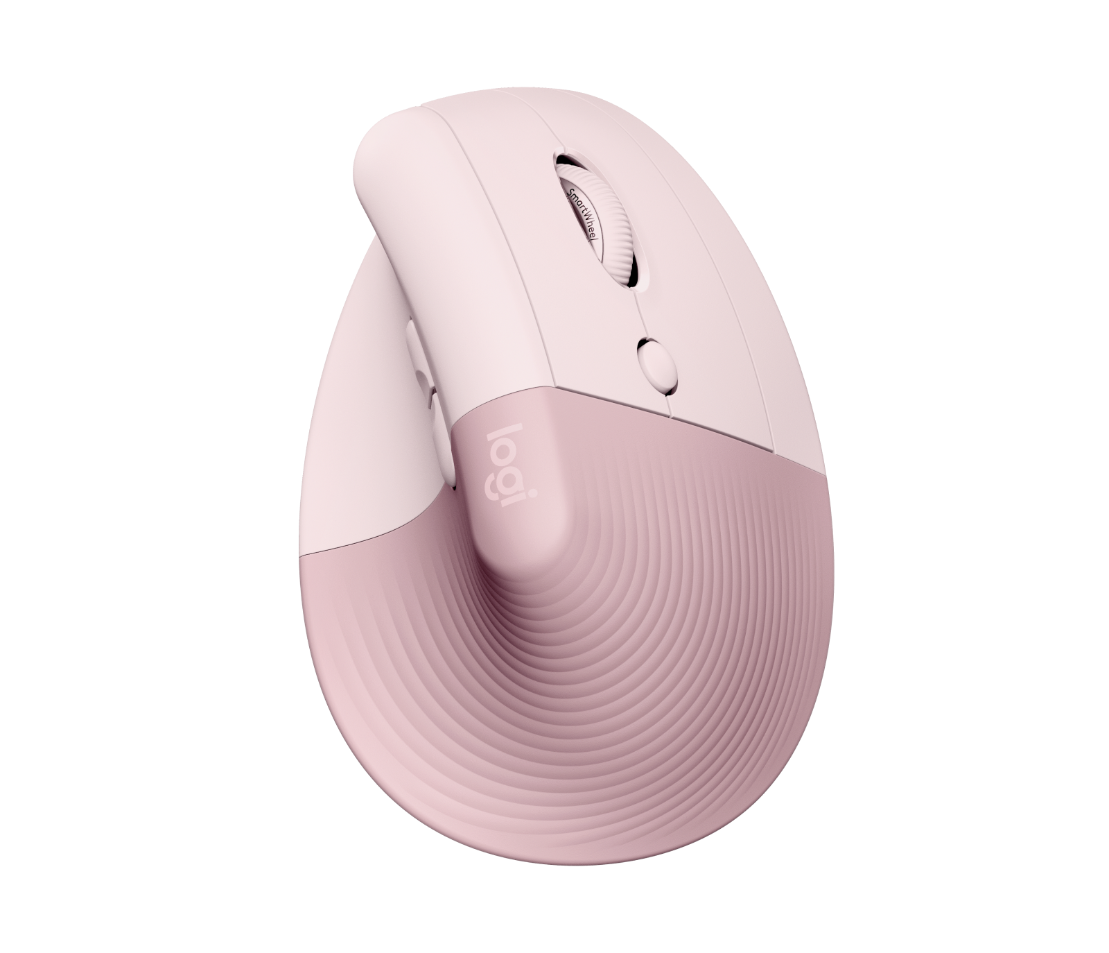 Logitech Lift Vertical Ergonomic Mouse Pink